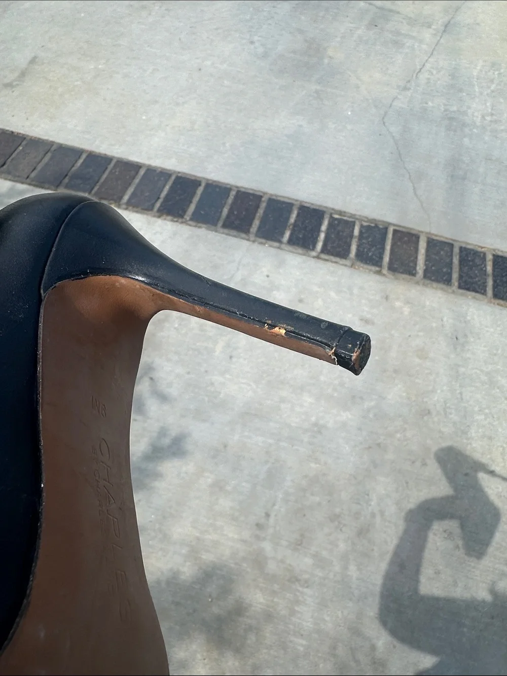 Charles David Black Pointed Toe Pumps with Sleek Silhouette